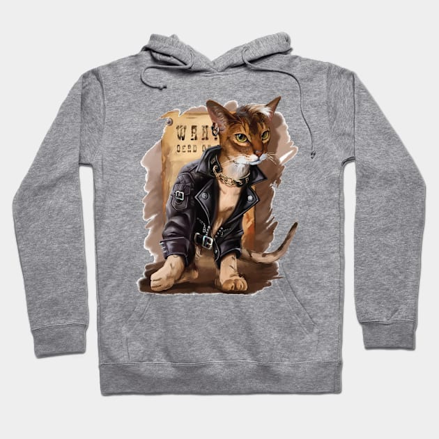 Cat Fashion Hoodie by szrashed